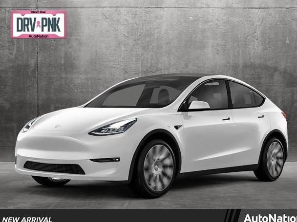 TESLA MODEL Y 2020 5YJYGDEF0LF028177 image